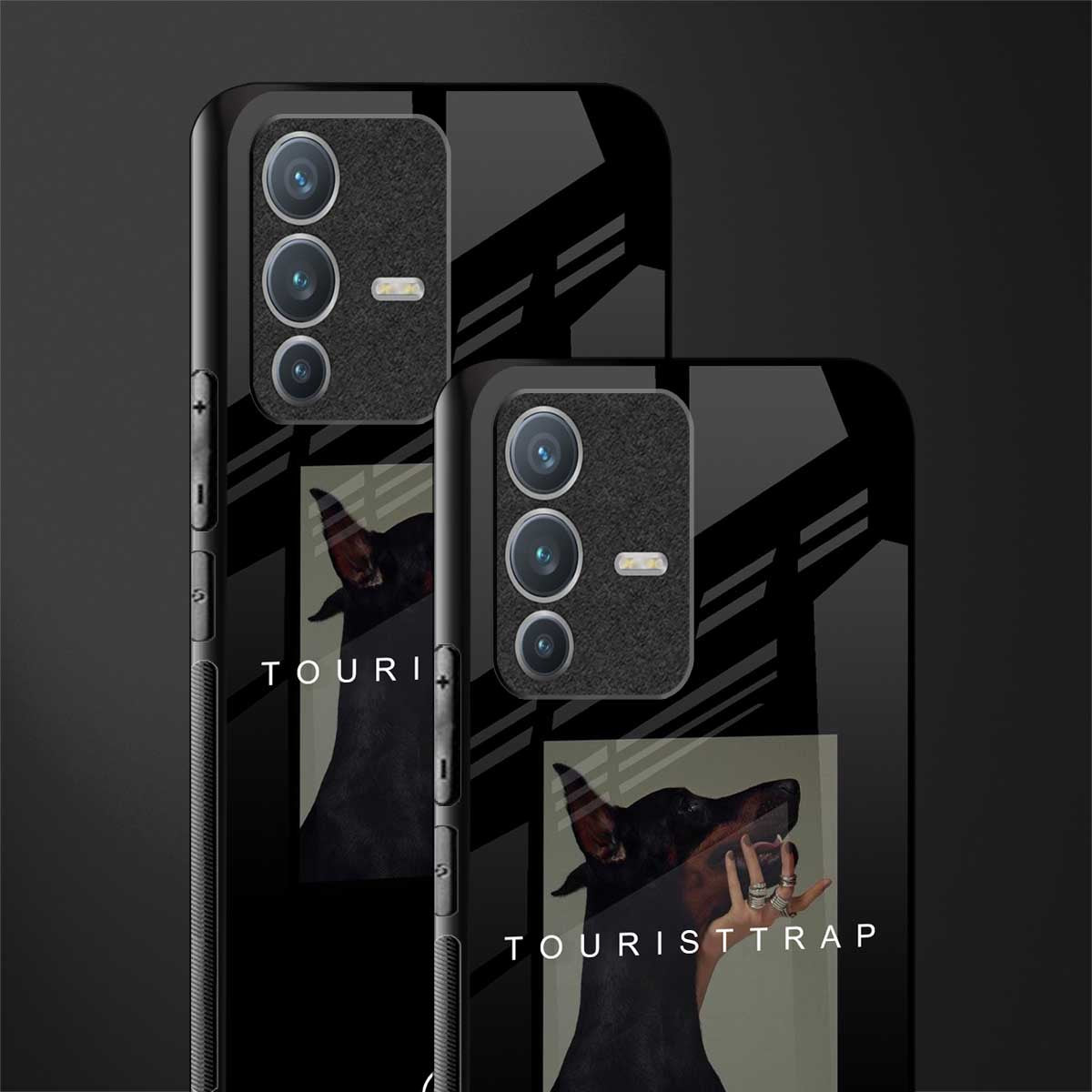 tourist trap glass case for vivo v23 pro 5g image-2
