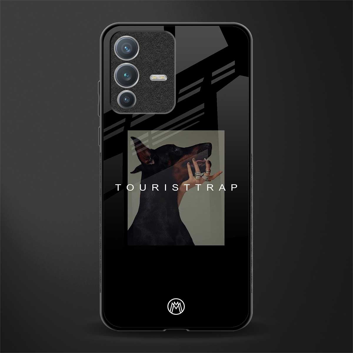 tourist trap glass case for vivo v23 pro 5g image