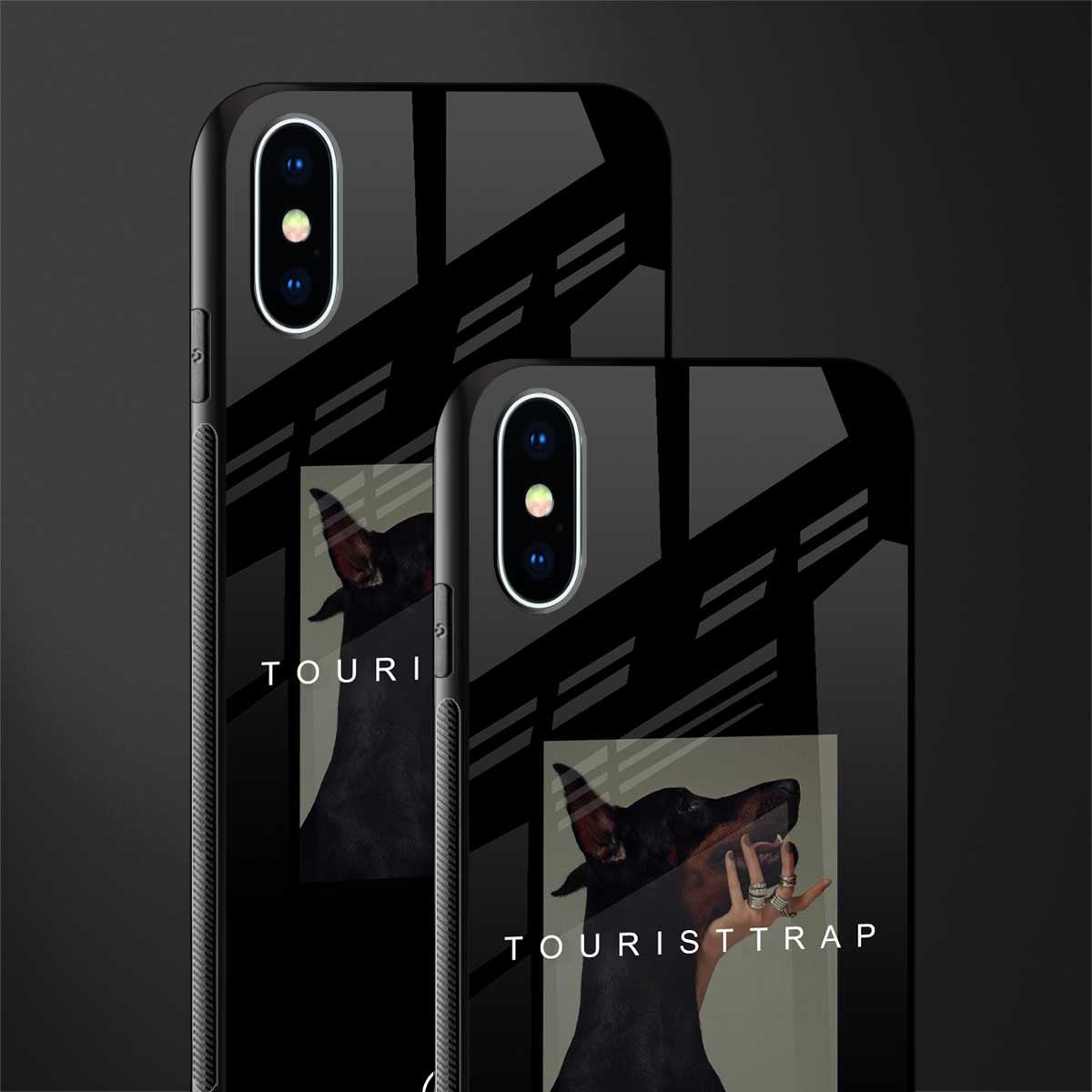 tourist trap glass case for iphone xs image-2
