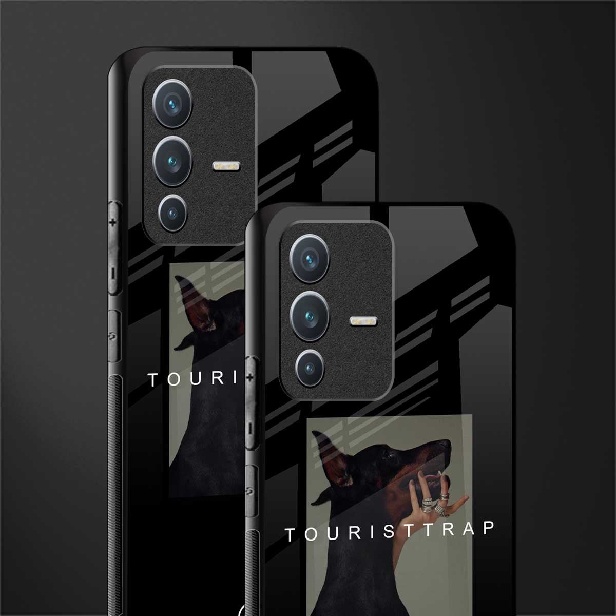 tourist trap glass case for vivo v23 5g image-2
