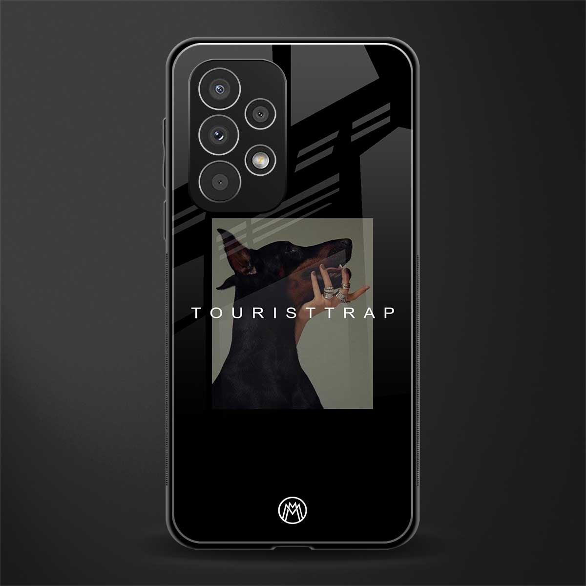 tourist trap back phone cover | glass case for samsung galaxy a73 5g
