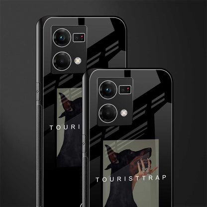tourist trap back phone cover | glass case for oppo f21 pro 4g