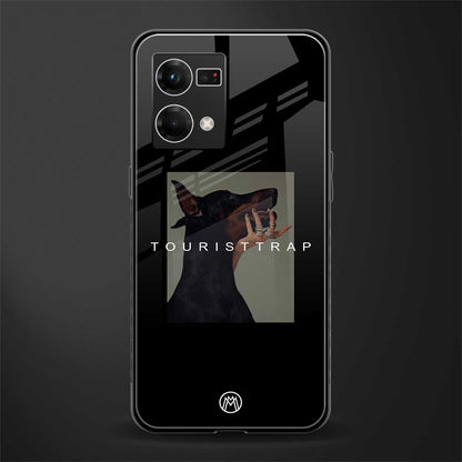 tourist trap back phone cover | glass case for oppo f21 pro 4g