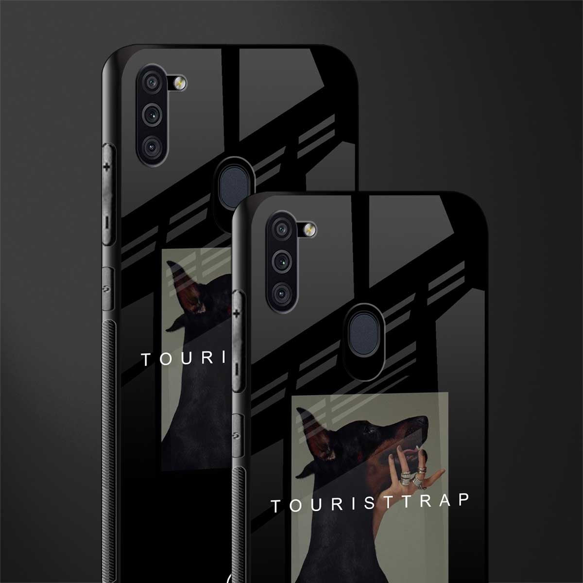 tourist trap glass case for samsung a11 image-2