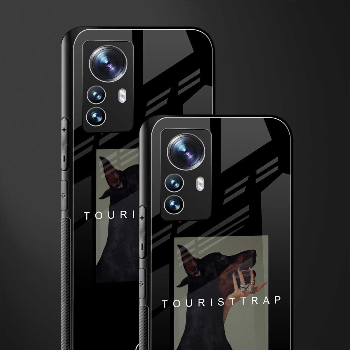 tourist trap back phone cover | glass case for xiaomi 12 pro