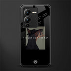 tourist trap back phone cover | glass case for vivo v25 pro 5g