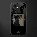 tourist trap back phone cover | glass case for vivo y22