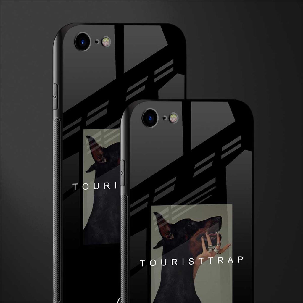 tourist trap glass case for iphone se 2020 image-2