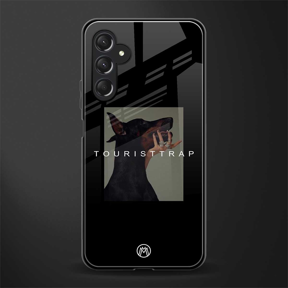 tourist trap back phone cover | glass case for samsun galaxy a24 4g