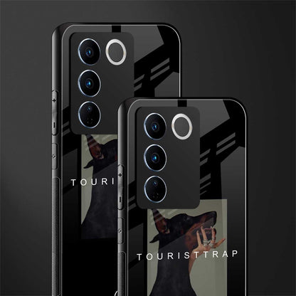 tourist trap back phone cover | glass case for vivo v27 pro 5g