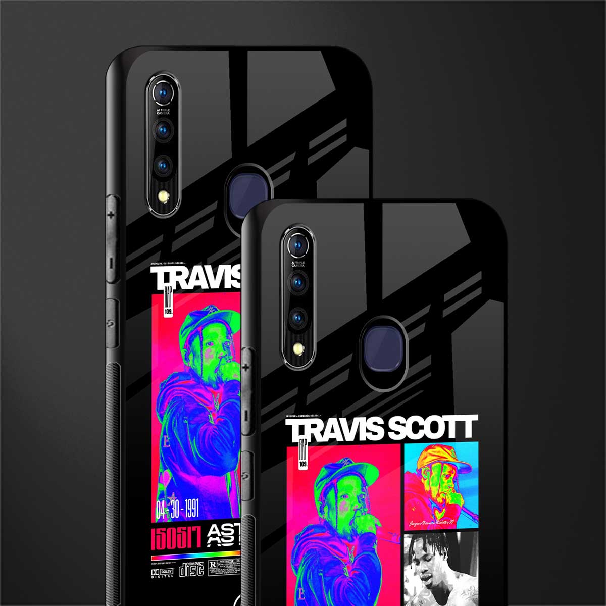 travis scott astroworld glass case for vivo z1 pro image-2