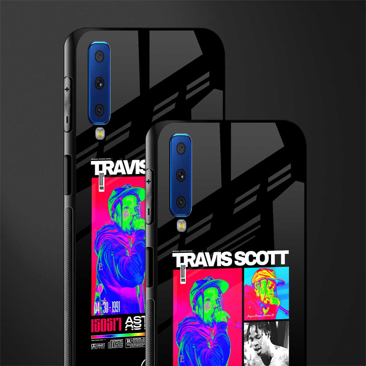 travis scott astroworld glass case for samsung galaxy a7 2018 image-2