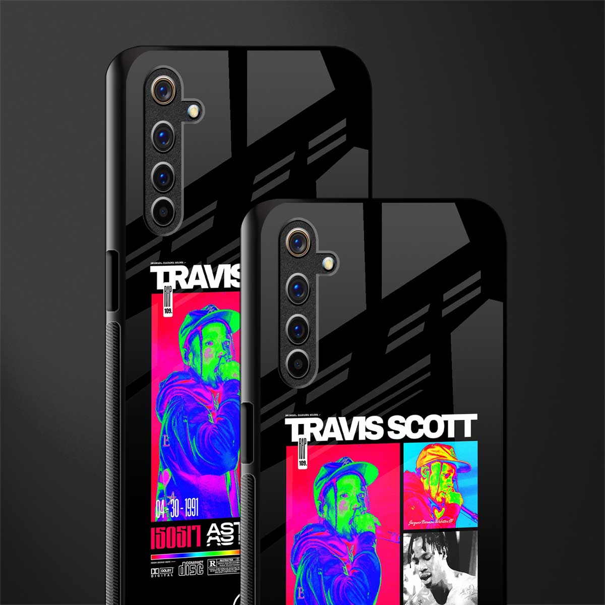 travis scott astroworld glass case for realme 6 image-2