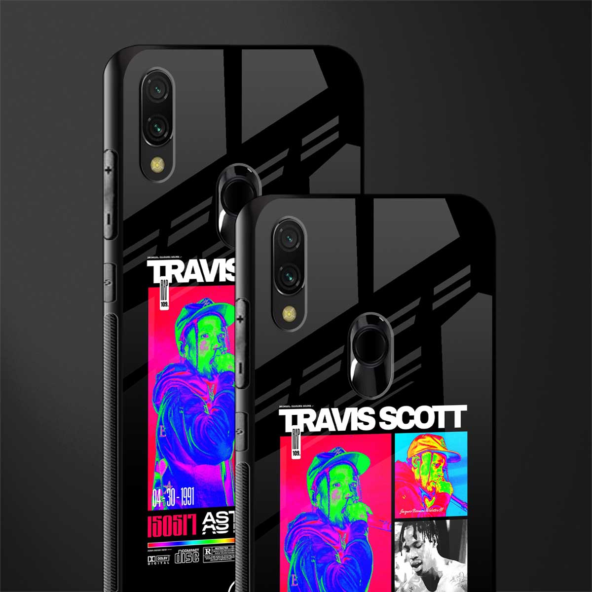 travis scott astroworld glass case for redmi note 7 pro image-2