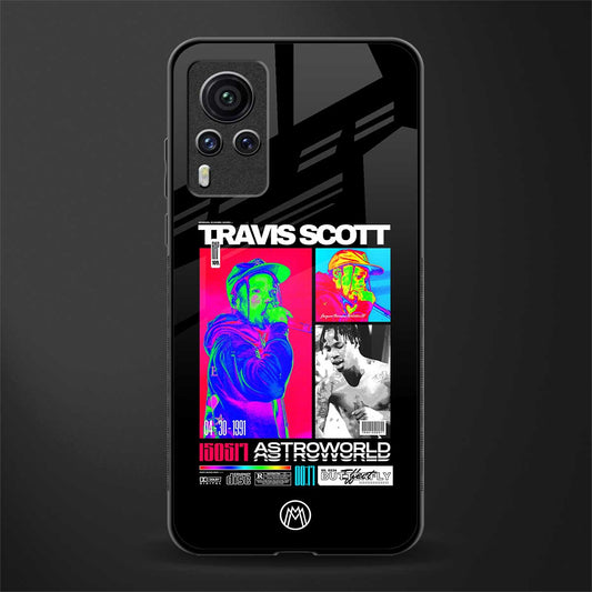 travis scott astroworld glass case for vivo x60 pro image