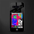 travis scott astroworld glass case for samsung galaxy s10 plus image