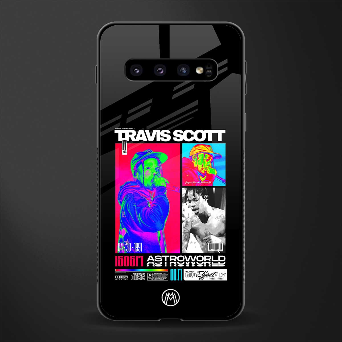 travis scott astroworld glass case for samsung galaxy s10 plus image