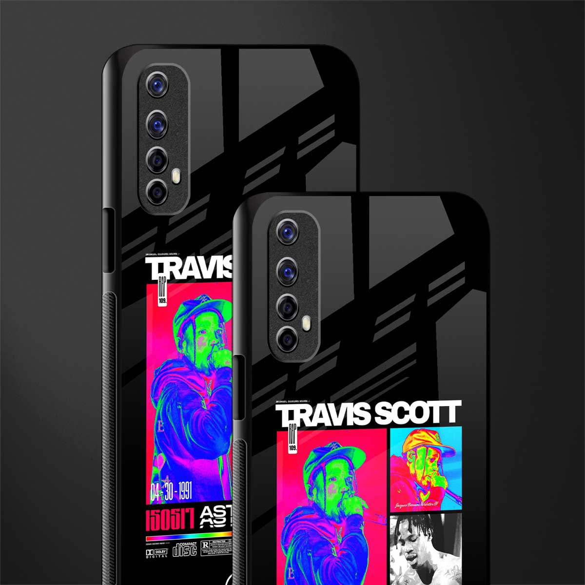 travis scott astroworld glass case for realme narzo 20 pro image-2