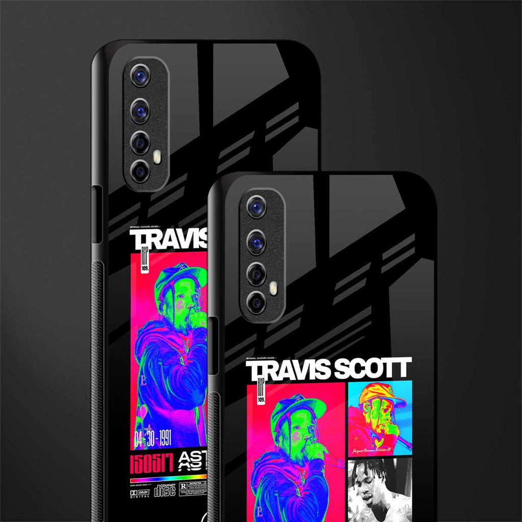 travis scott astroworld glass case for realme 7 image-2