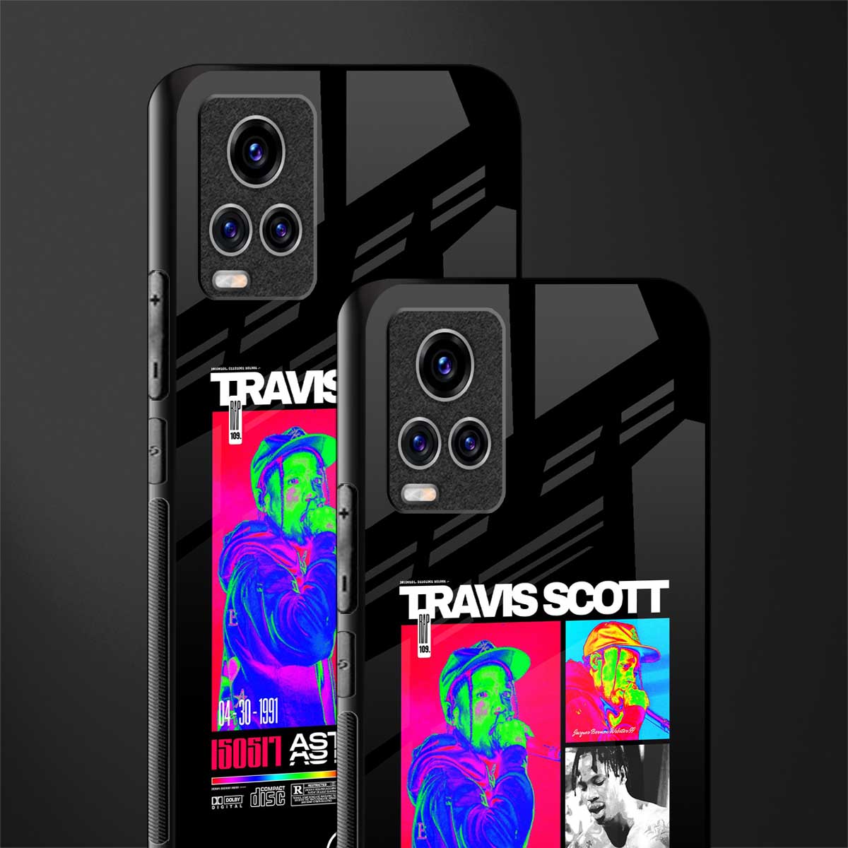 travis scott astroworld glass case for vivo v20 pro image-2