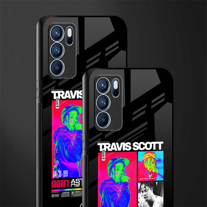 travis scott astroworld glass case for oppo reno6 5g image-2