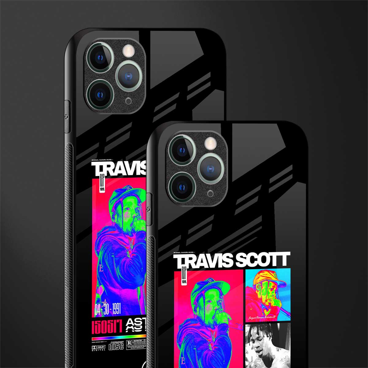 travis scott astroworld glass case for iphone 11 pro image-2