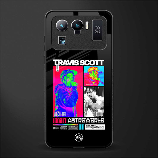 travis scott astroworld glass case for mi 11 ultra 5g image