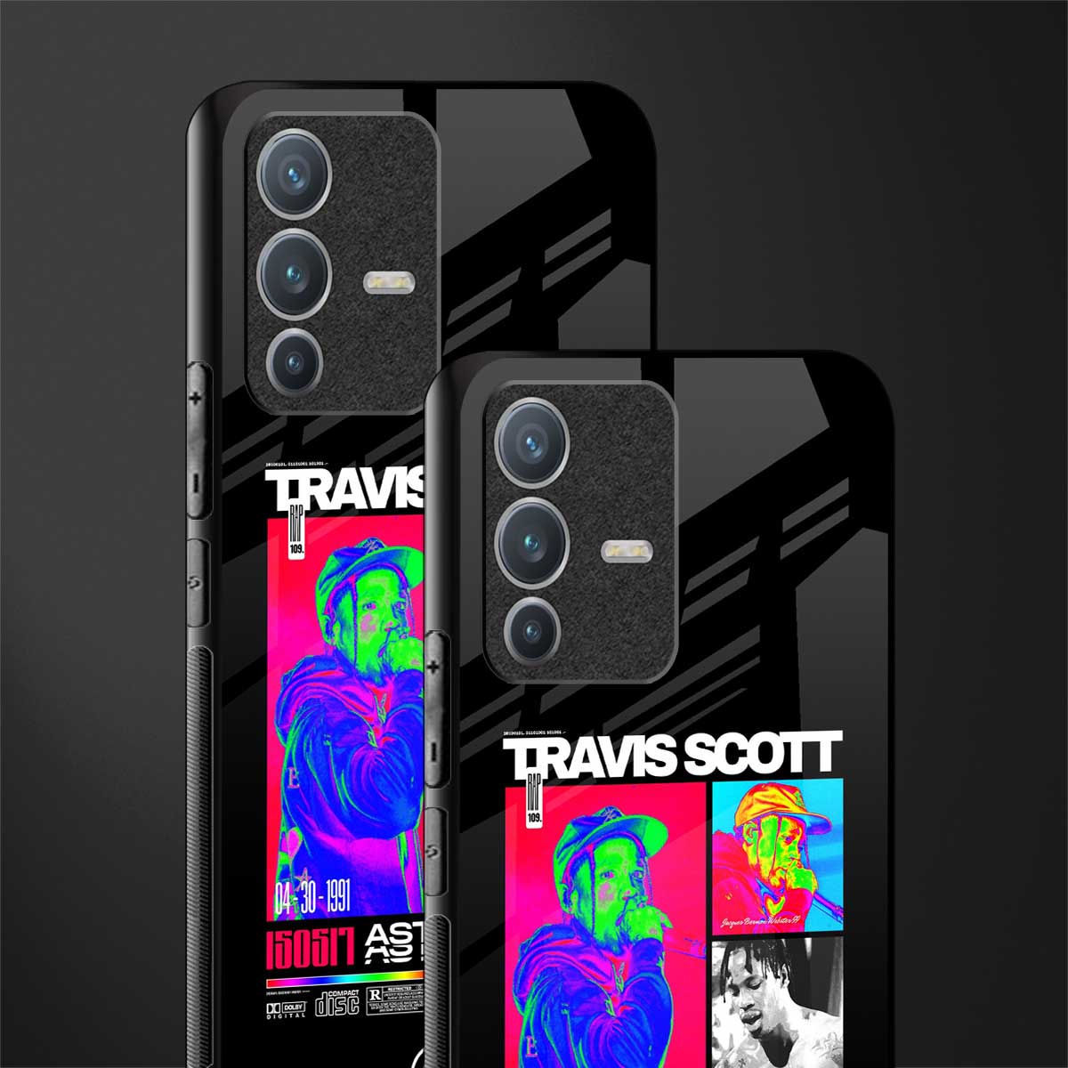 travis scott astroworld glass case for vivo v23 pro 5g image-2