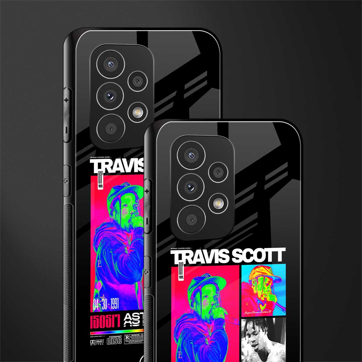 travis scott astroworld back phone cover | glass case for samsung galaxy a53 5g