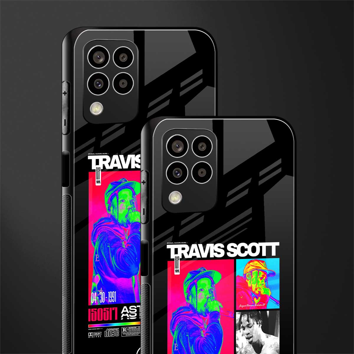 travis scott astroworld back phone cover | glass case for samsung galaxy m33 5g