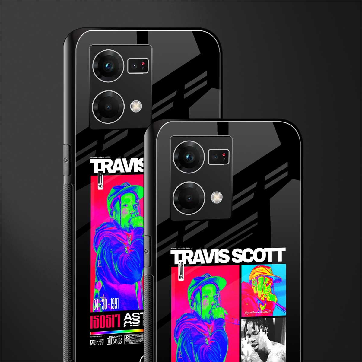 travis scott astroworld back phone cover | glass case for oppo f21 pro 4g