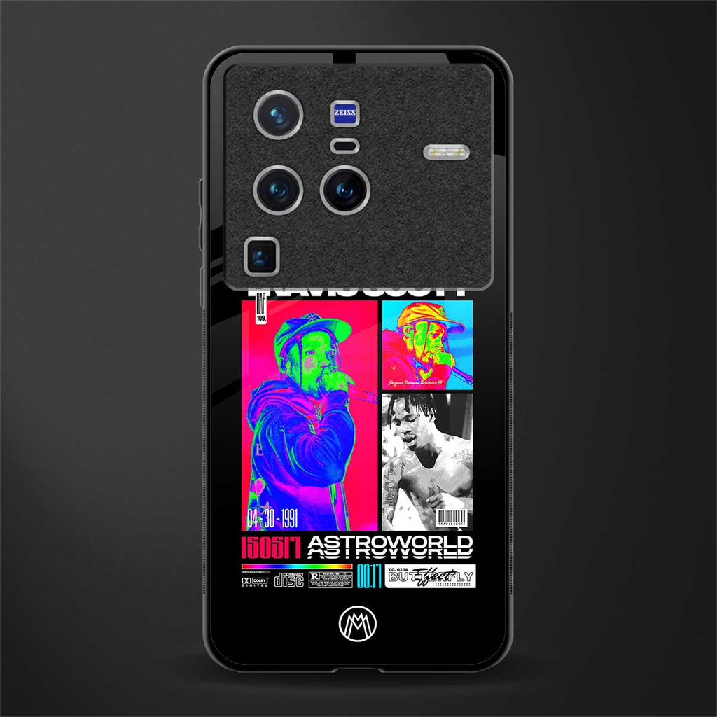 travis scott astroworld glass case for vivo x80 pro 5g image