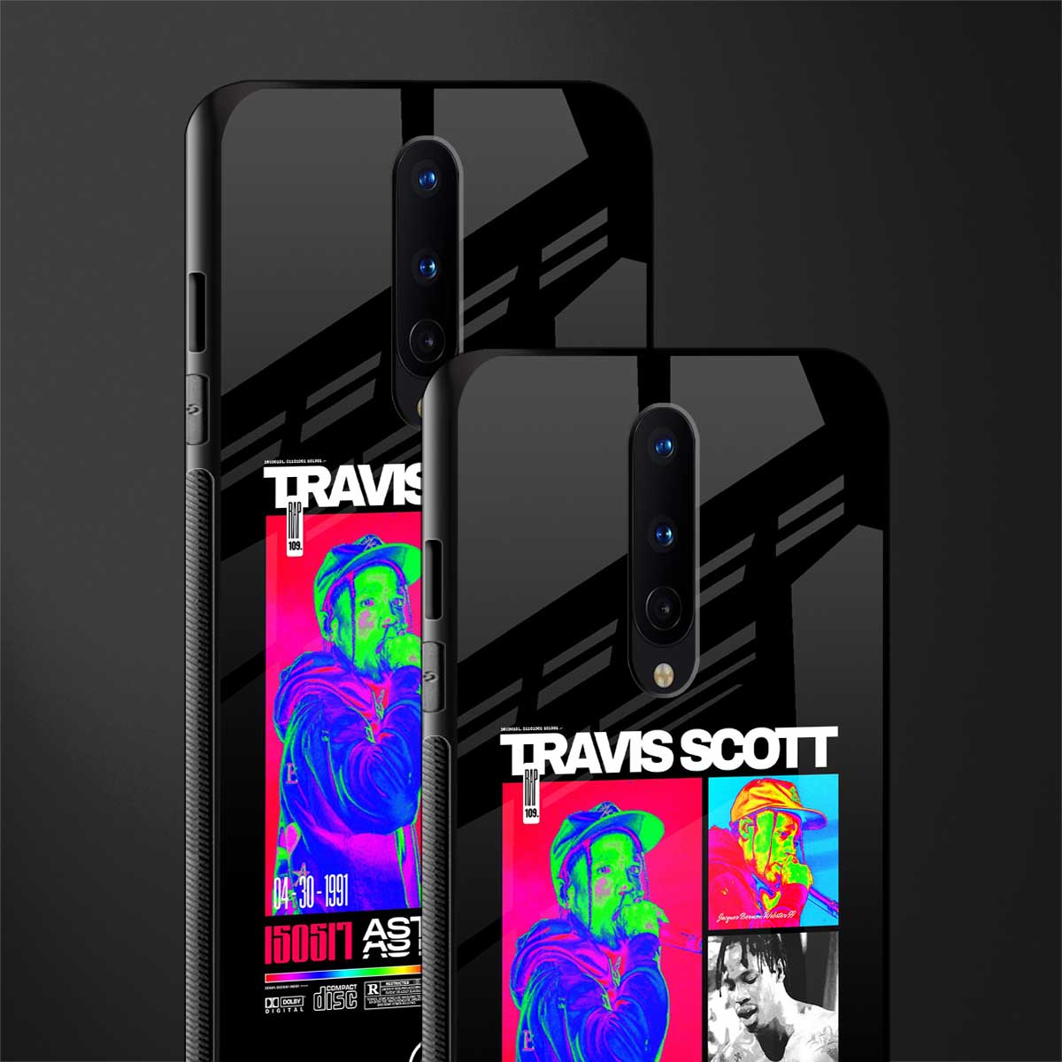 travis scott astroworld glass case for oneplus 8 image-2