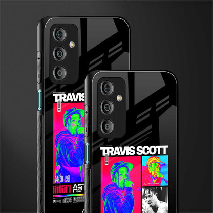 travis scott astroworld back phone cover | glass case for samsung galaxy f23 5g