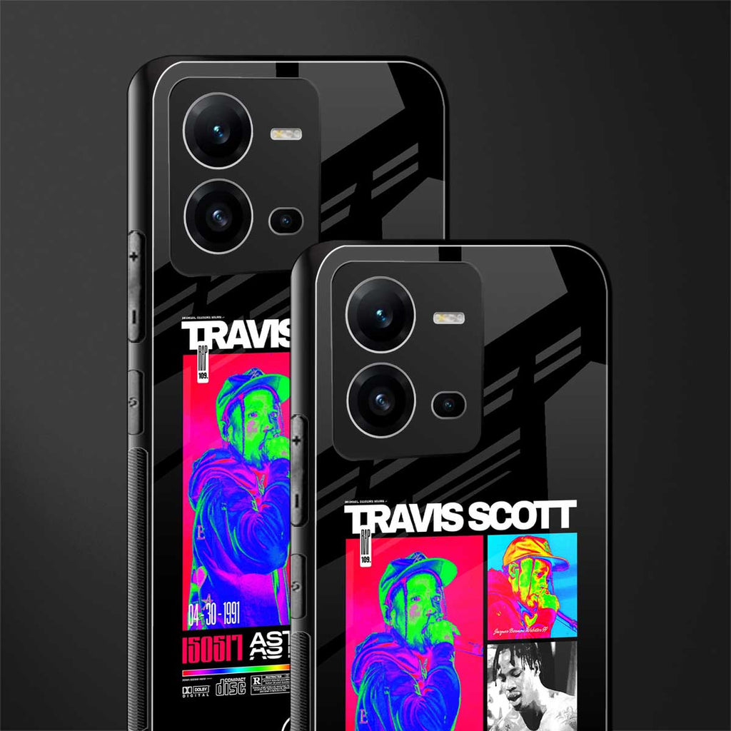 travis scott astroworld back phone cover | glass case for vivo v25-5g