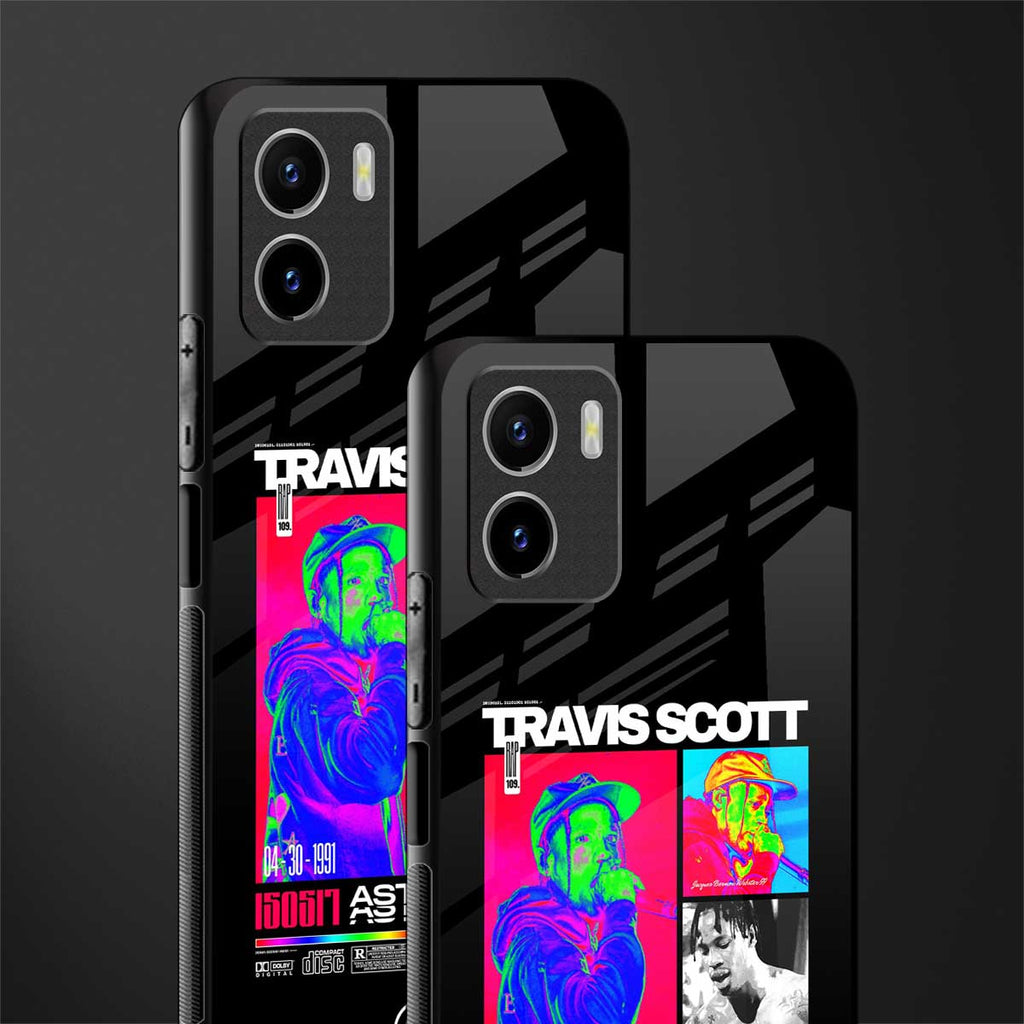 travis scott astroworld back phone cover | glass case for vivo y72