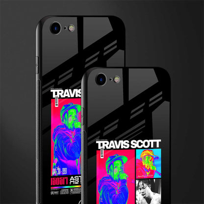 travis scott astroworld glass case for iphone 7 image-2