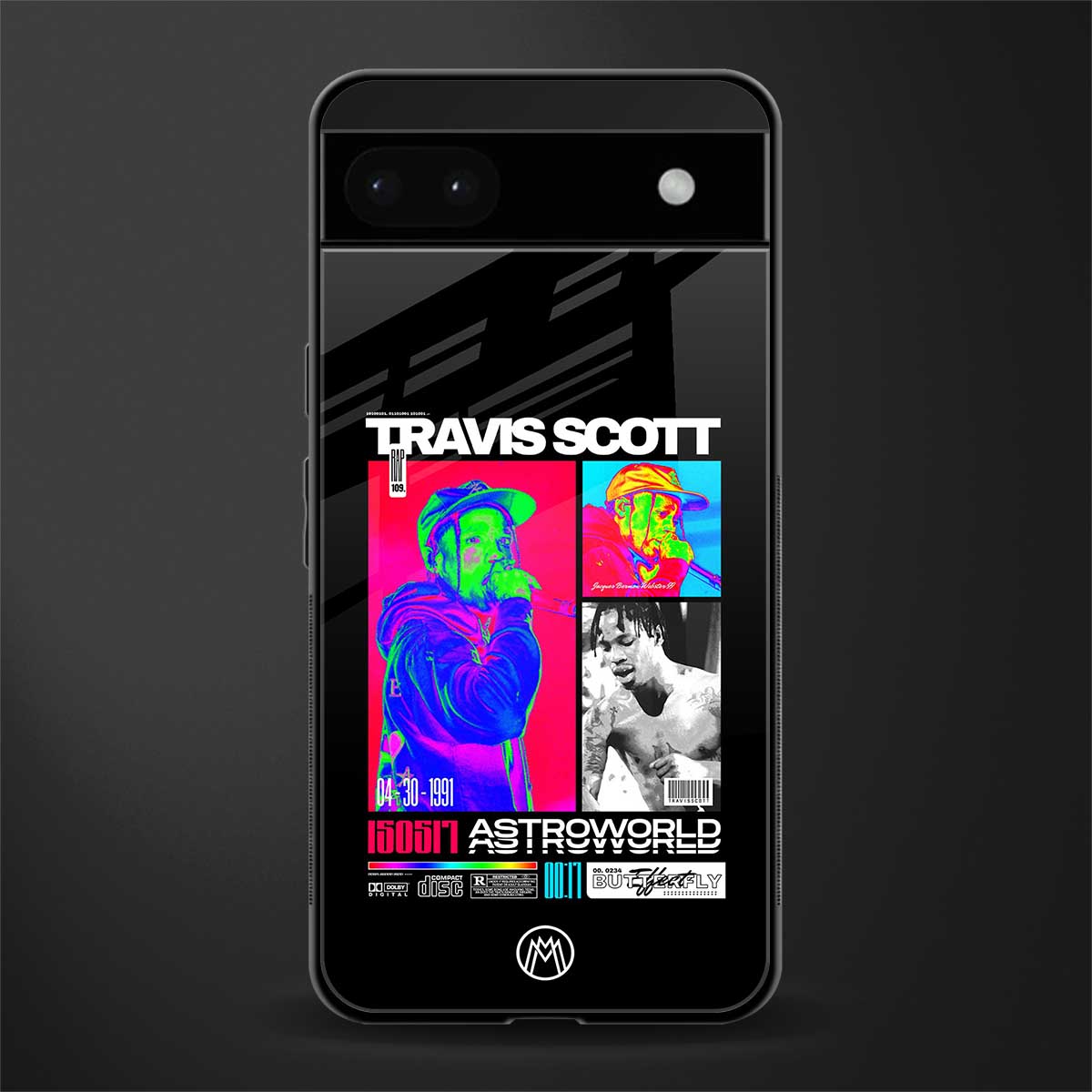 travis scott astroworld back phone cover | glass case for google pixel 6a