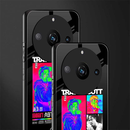 travis scott astroworld back phone cover | glass case for realme 11 pro 5g