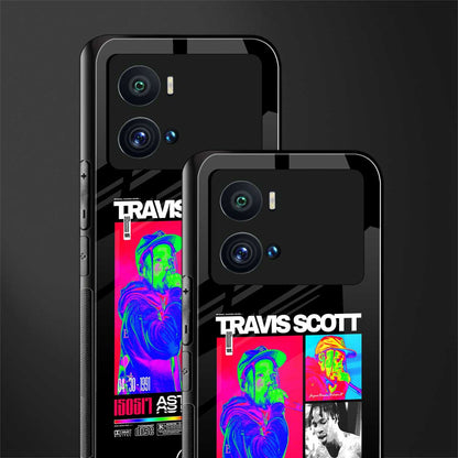 travis scott astroworld back phone cover | glass case for iQOO 9 Pro