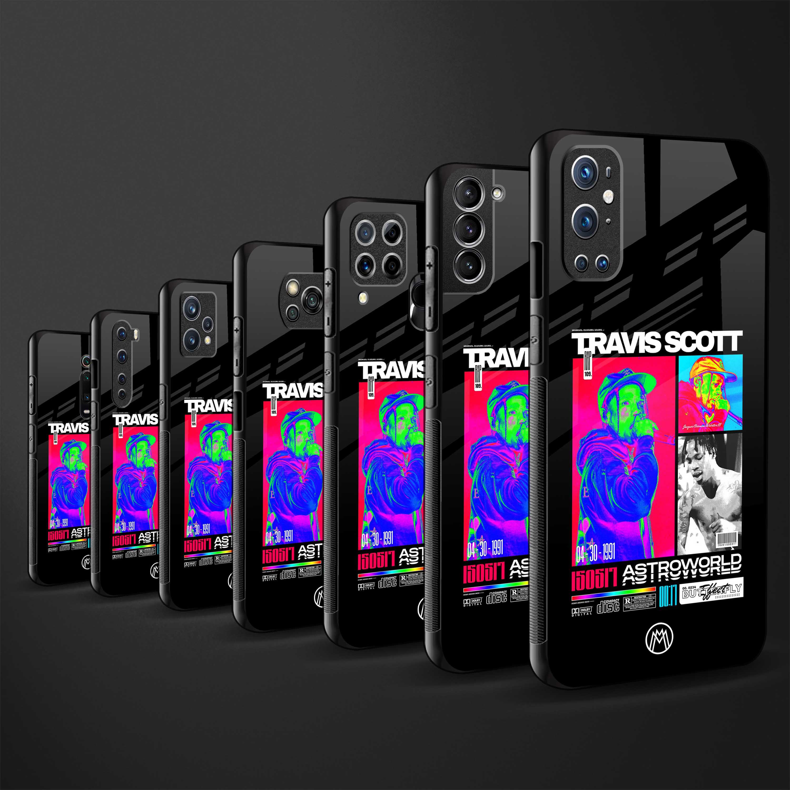 travis scott astroworld glass case for oppo a54 image-3