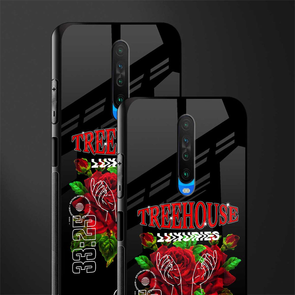 treehouse glass case for poco x2 image-2