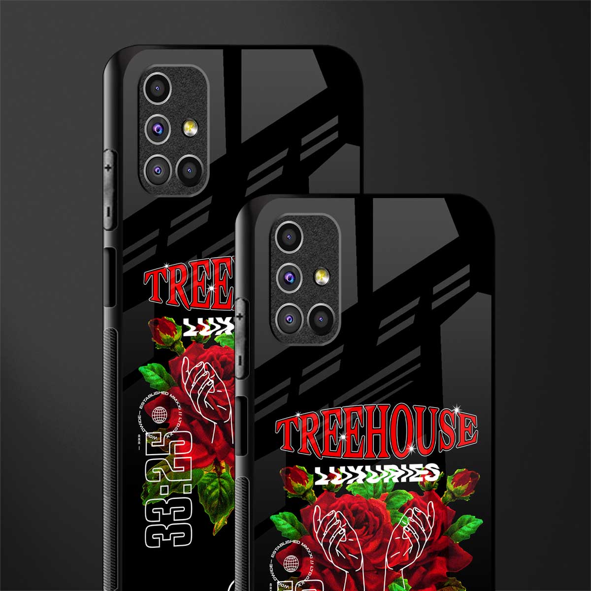 treehouse glass case for samsung galaxy m31s image-2