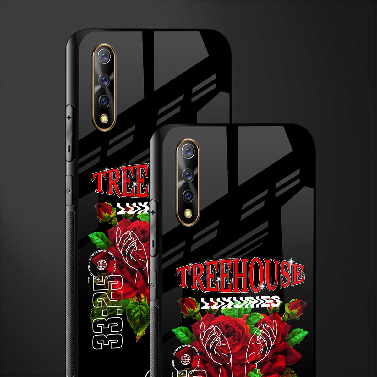 treehouse glass case for vivo z1x image-2