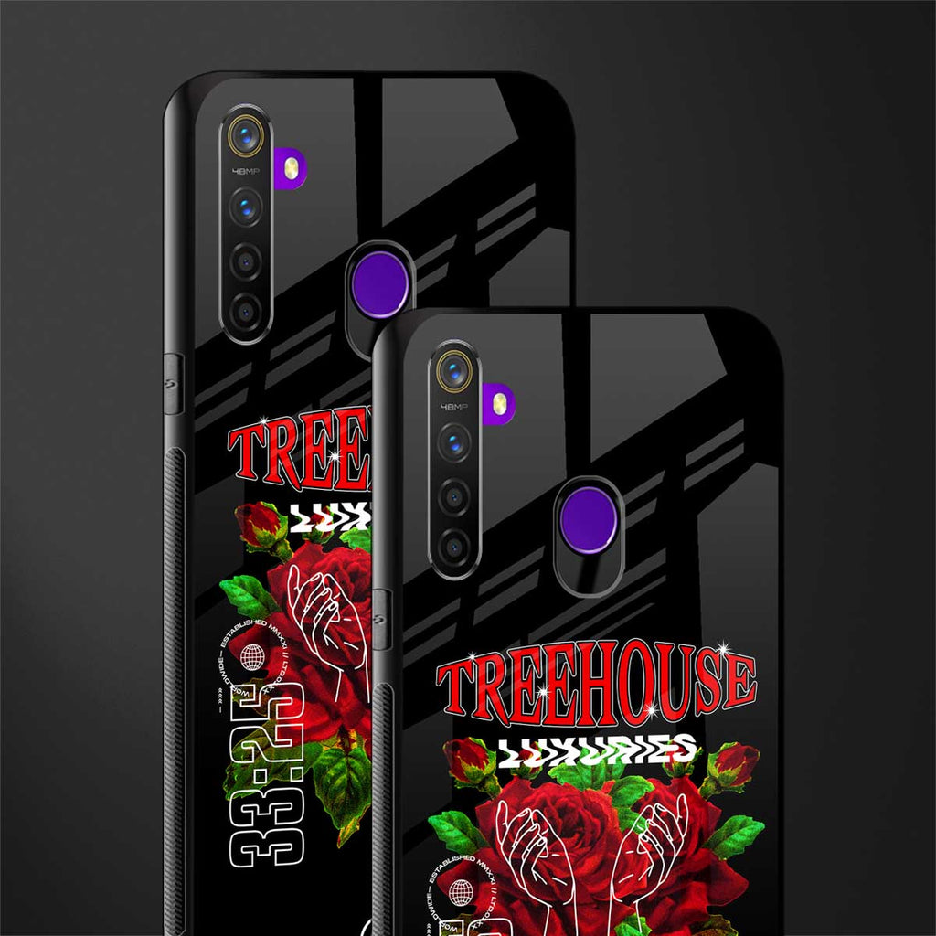 treehouse glass case for realme 5 image-2