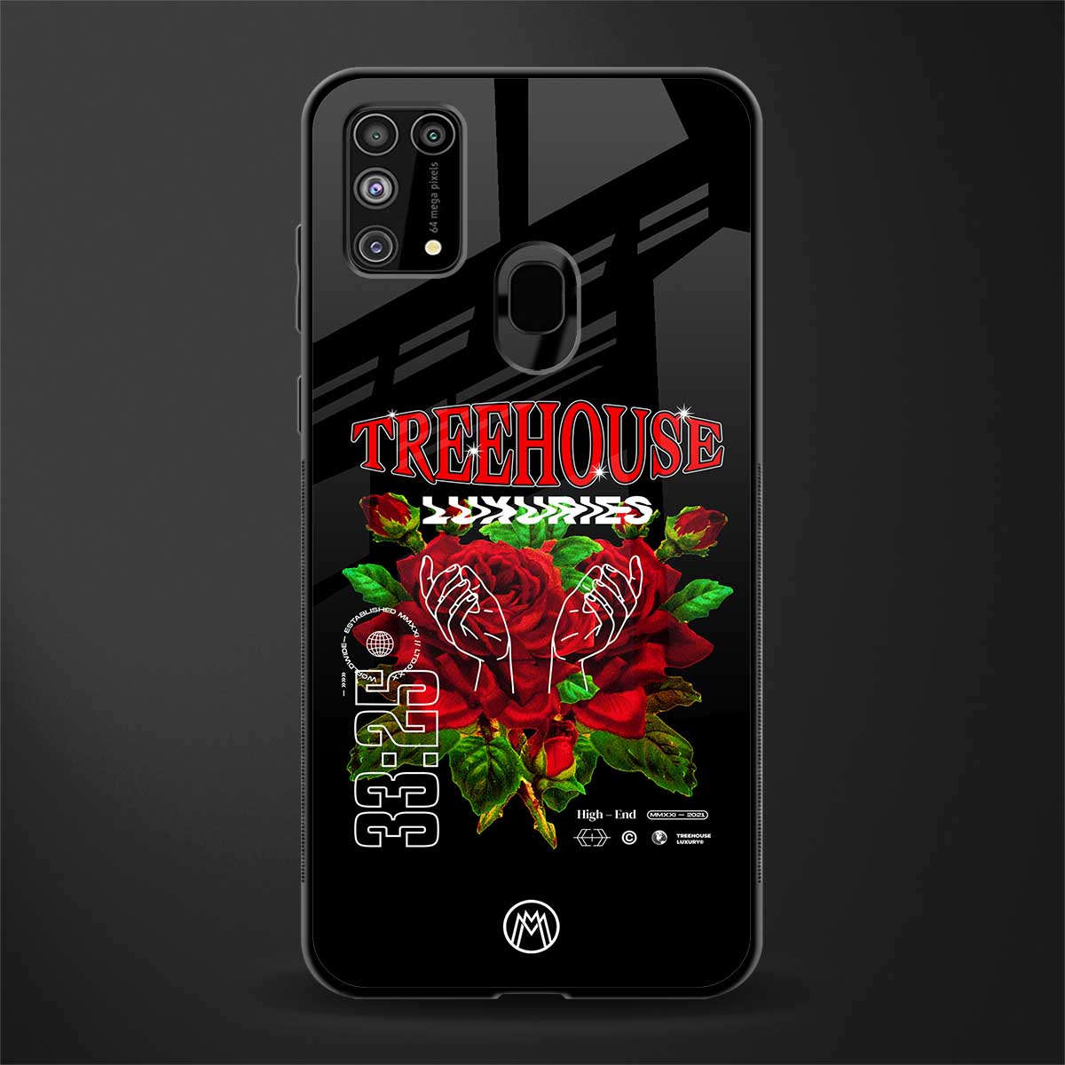 treehouse glass case for samsung galaxy f41 image