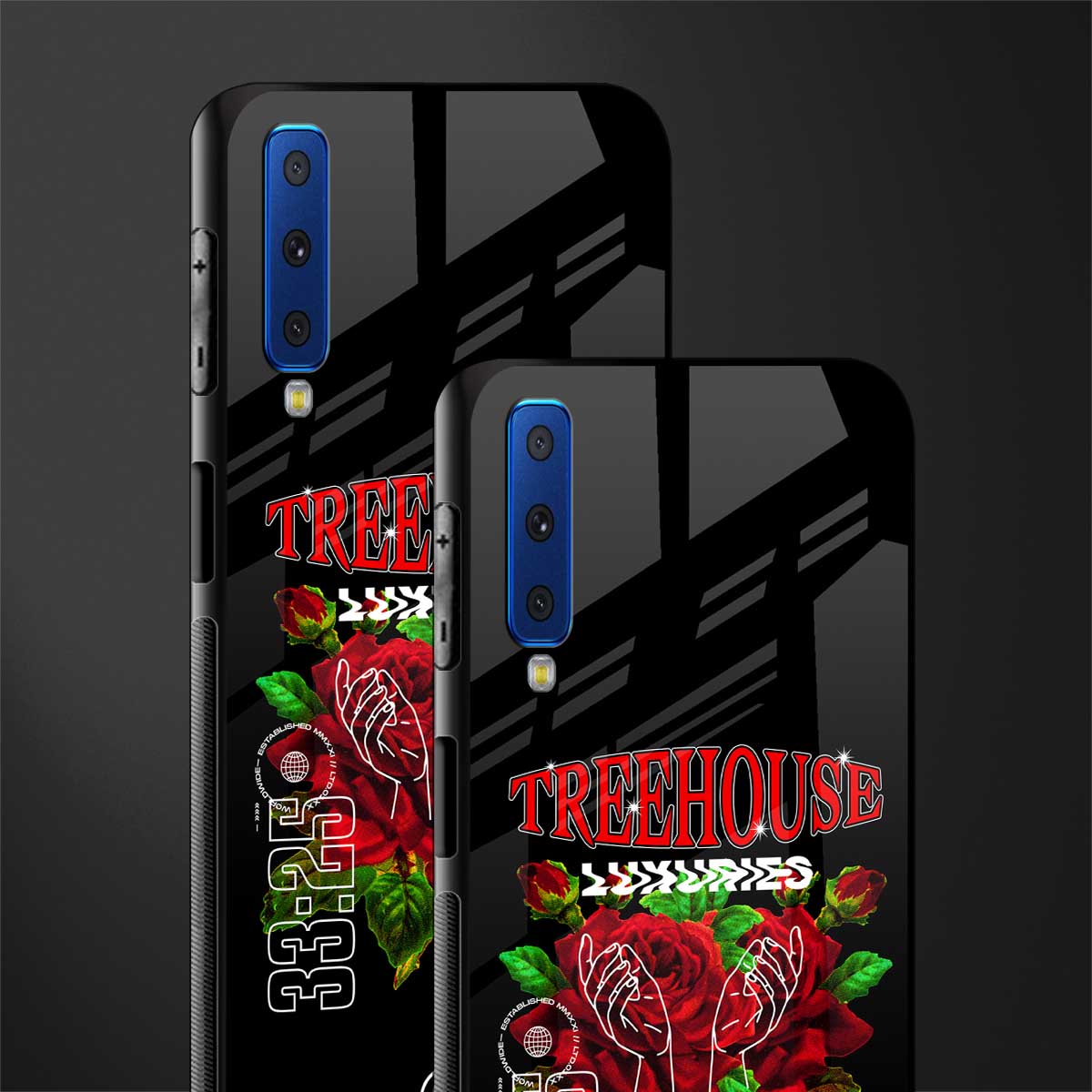 treehouse glass case for samsung galaxy a7 2018 image-2