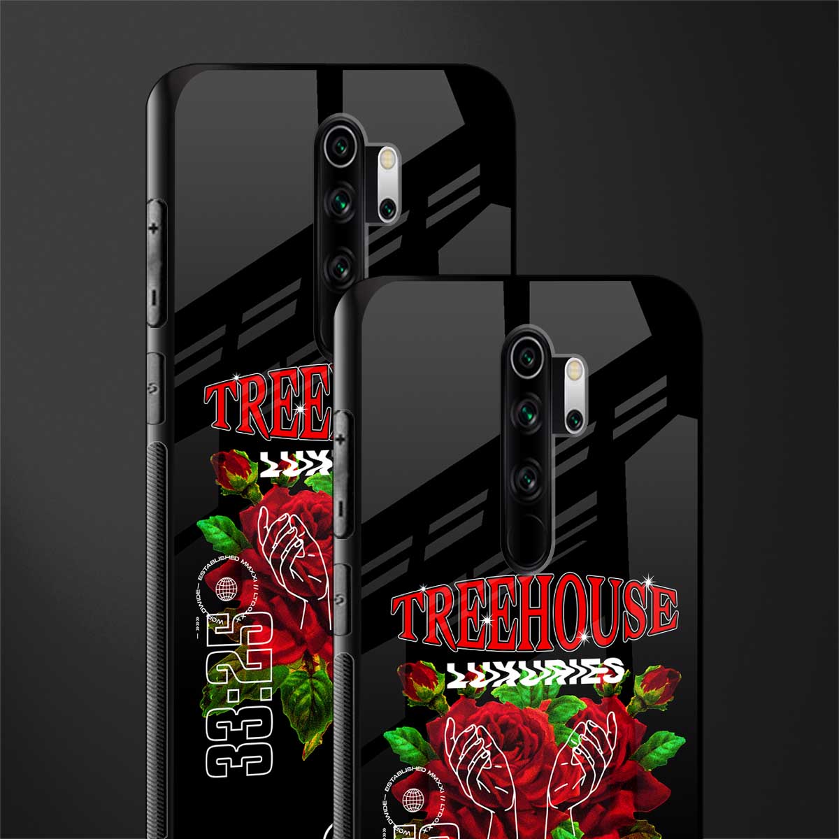 treehouse glass case for redmi note 8 pro image-2