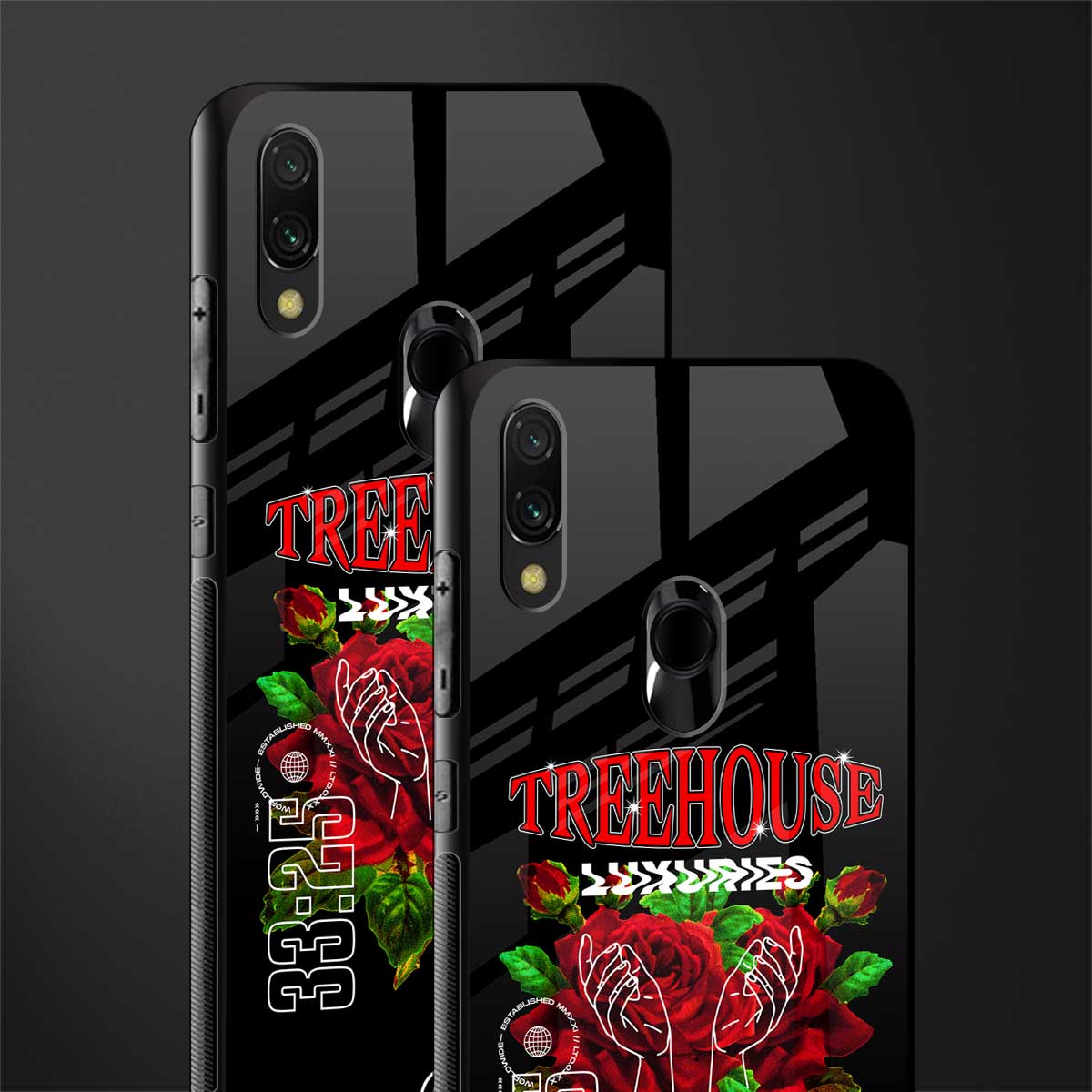 treehouse glass case for redmi note 7 pro image-2