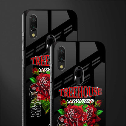 treehouse glass case for redmi note 7 pro image-2